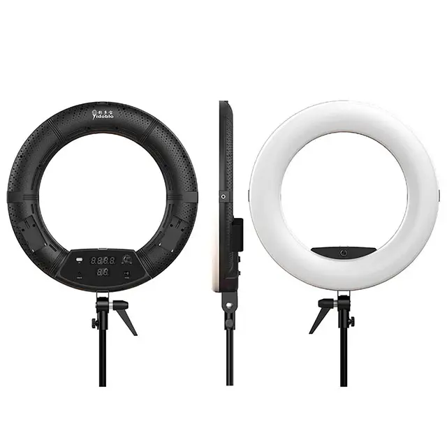 Idoblo Photo Studio Ring Light LED Video Light Lamp FD-480II FD-480 II For Outdoor Photography And Video Shooting