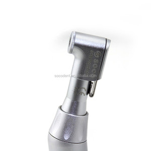 Contraángulo Dental Externo SOCO de Alta Calidad 1:1, Azul, de Baja Velocidad, Tipo Llave, con Eje de Rodamiento de Bolas - Product Image 2