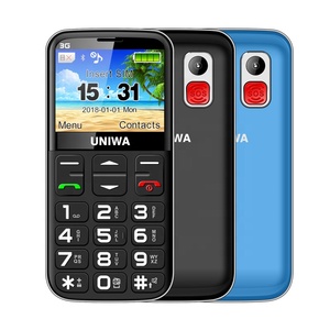 Gran fuente Botón grande 2,31 pulgadas de pantalla curva solo SIM 3G viejo hombre teléfono móvil - Product Image 2