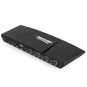 Selector automático de Venta caliente con USB 2,0 4 puertos en 1 puerto de salida 3840*2160 @ 30Hz HDMI KVM Switcher