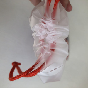 Frosted CPE dây rút quần áo đóng gói Matte kết thúc nhựa <span class=keywords><strong>Poly</strong></span> Túi - Product Image 5