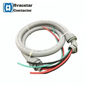 Wholesale Factory Supply Electrical Wire 1/2" 10 AWG Air Flexible Pipe Conditioner Conduit AC Whip