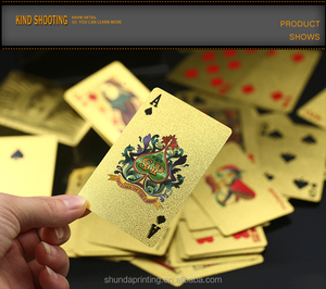 Shunda Vàng Carte Da Dioco 40 Nhự<span class=keywords><strong>a</strong></span> Sản Xuất Tại Trung Quốc Thẻ Trò Chơi Chơi Thẻ Sàn Hộp 16 Pcs Nhự<span class=keywords><strong>a</strong></span> Rỗng Tradin 100% Không Thấm Nước - Product Image 4