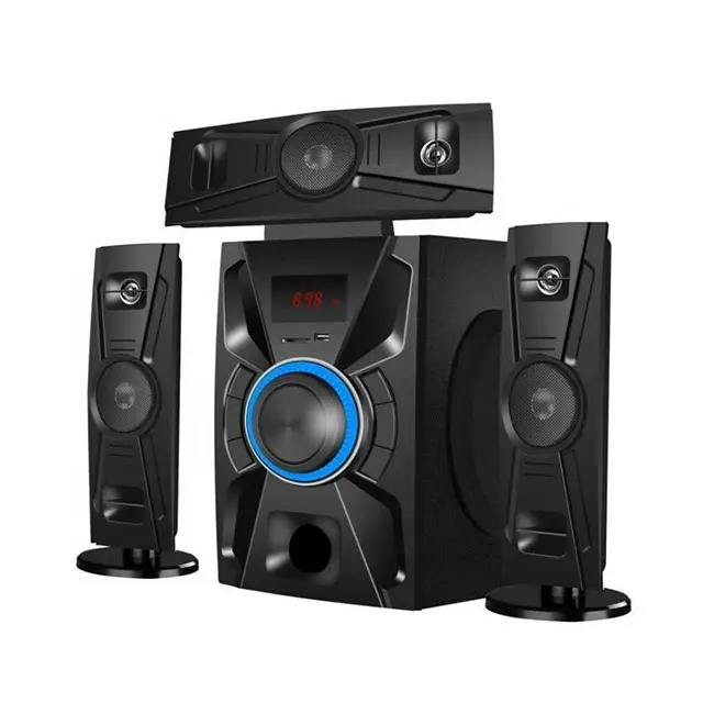 Sistema de altavoz para cine en casa, sistema de altavoces con bajos para dj, 3,1