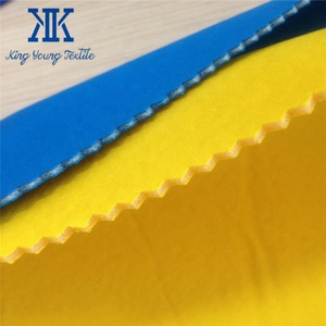 100% Polyester dệt kim Interlock miếng bọt biển ngoại quan Polyester vải/miếng bọt biển đệm vải/PU bọt ngọn lửa ngoại quan vải dệt kim - Product Image 3