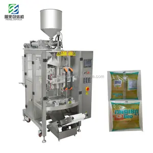 Auto Jelly Gel Oil Peanut Butter Liquid Water Filling Sealing Packaging Machine Automatic Milk Sachet Liquid Packing Machine