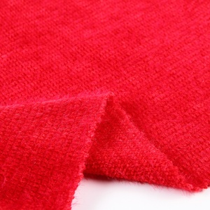 Chine en gros teinture slub 70 <span class=keywords><strong>polyester</strong></span> 30 nylon tricot chenille tissu stock - Product Image 1