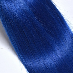 Brasiliano di Alta Qualità cuticola piena 1B/<span class=keywords><strong>Blu</strong></span> umani di remy di estensione dei <span class=keywords><strong>capelli</strong></span> umani di due tonalità di colore ombre <span class=keywords><strong>capelli</strong></span> lisci tesse - Product Image 4