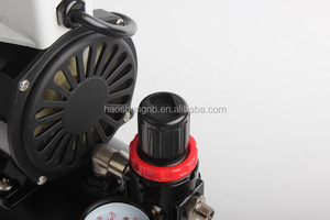 Kit Aerografo AF186 con Compressore Raffreddato ad Aria, Motore AC, Serbatoio e Adattatori per Spray Gun per Tatuaggi e Abbronzatura - Product Image 6