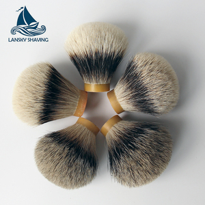 Meilleures ventes pur <span class=keywords><strong>Blaireau</strong></span> Cheveux <span class=keywords><strong>Rasage</strong></span> brosse Noeud - Product Image 4