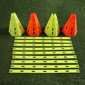 Cône d'agilité en plastique, nouveau design OEM, ensemble d'outils, équipement d'entraînement de football - Product Image 6