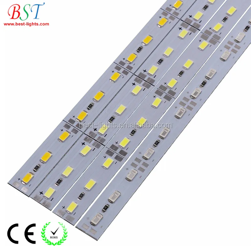 72 Leds 5630ไม่กันน้ำ,สีเดียวตัวเลือก DC12V บาร์แข็งแสง SMD5630อลูมิเนียมแข็งนำแถบ