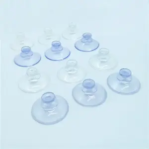 Anpassbar Die hohe Qualität QNSC-M20 klarer Pilzkopf Gummi saugnapf pvc Tassen saugnapf für Stoff