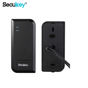 Secueky Nhà Máy Giá ABS Wiegand <span class=keywords><strong>Reader</strong></span> 125Khz em & 13.56MHz <span class=keywords><strong>Mifare</strong></span> NFC <span class=keywords><strong>IC</strong></span> RFID thẻ gần đầu đọc thẻ kiểm soát truy cập - Product Image 3