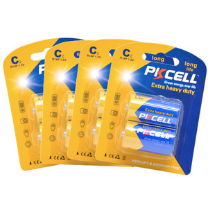 شنتشن PKCELL 1.5v r14p c حجم um-2 صغيرة الزنك الكربون بطارية جافة - Product Image 6