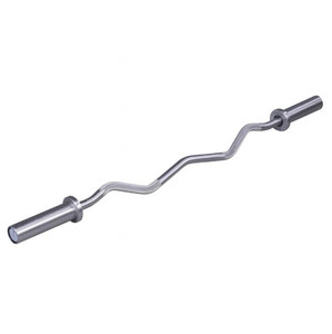 Hot bán 20kg Chrome <span class=keywords><strong>Barbell</strong></span> <span class=keywords><strong>Curl</strong></span> <span class=keywords><strong>Barbell</strong></span> thương mại phòng tập thể dục phụ kiện - Product Image 1