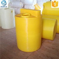 Conteneurs industriels à utilisation de liquide, conteneurs en plastique antiacide pour liquide