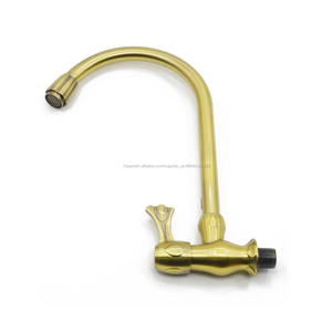 Buena calidad sola manija de bronce verde de <span class=keywords><strong>la</strong></span> cocina grifo de agua - Product Image 3