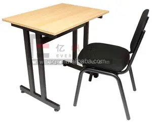 Classroom Table and Chair Writing Table Chair Wooden School Desk Chair Seating Students