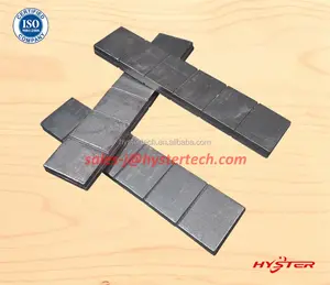 China Manufacturer chromium carbide wafer strip cast iron wafer strips 63HRC