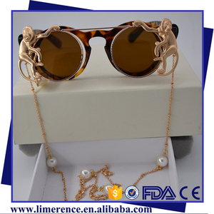2 <span class=keywords><strong>lunettes</strong></span> <span class=keywords><strong>de</strong></span> <span class=keywords><strong>soleil</strong></span> rétro, steampunk, monture solaire vintage, excellente qualité - Product Image 1