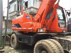 Excavadora de Ruedas Doosan DH210 Usada en Buen Estado, Excavadora Doosan DH210W - Product Image 3