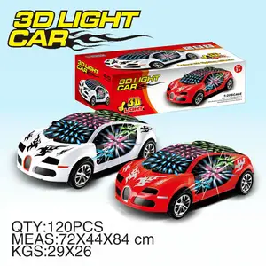 प्लास्टिक बैटरी संचालित कार बो टक्कर और डी प्रकाश और संगीत के साथ जाने रेसिंग कार खिलौने, इलेक्ट्रॉनिक रेसिंग कार बच्चों के लिए