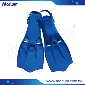Long Blade Rubber Swimming Flippers Snorkeling Gears With Fins - Product Image 4