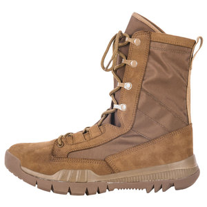 Nouvelles Bottes de Combat pour Hommes Marron Respirantes Légères avec Soutien de la Voûte Plantaire et Tige Oxford – Idéales Hiver comme Été - Product Image 1
