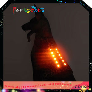 Di Cuoio DELL'UNITÀ di elaborazione di Alta Qualità del Commercio All'ingrosso di Accessori per Animali Domestici Led Vestiti Del Cane Pet Abbigliamento e Accessori Vestiti Riflettenti Interruttore Rotondo Scatola di - Product Image 3
