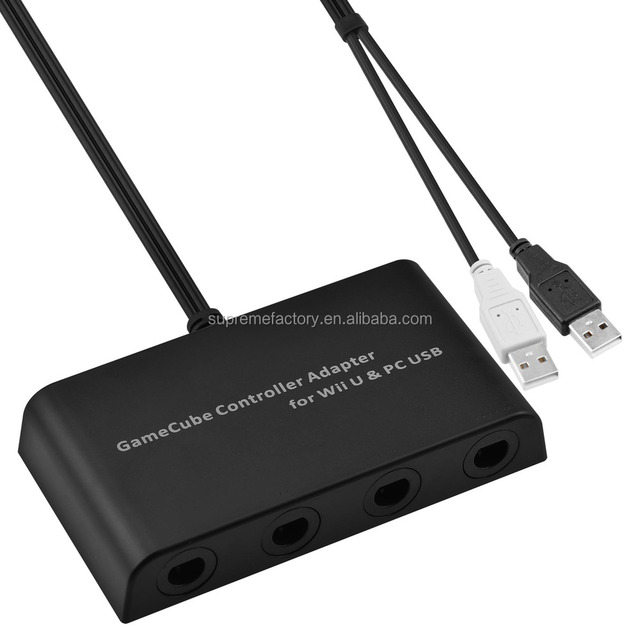 OTG USB 2.0 Mayflash 4 Port for Gamecube Controller Adapter for Wii U and PC Gaming Accessories Converter Data Transmission