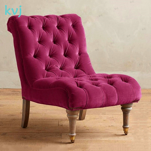 Sedia Divano Corta Barocca Antica Francese Intagliata e Imbottita - Product Image 2