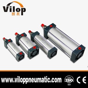 Haute Force <span class=keywords><strong>Festo</strong></span> SC Série Standard Cylindre Alésage 100mm <span class=keywords><strong>Double</strong></span> Action Sc Cravate <span class=keywords><strong>Tige</strong></span> Vérin Pneumatique - Product Image 1