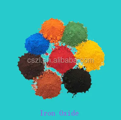 95% color iron oxide pigment powder for pvc/paint/pavers/rubber concrete