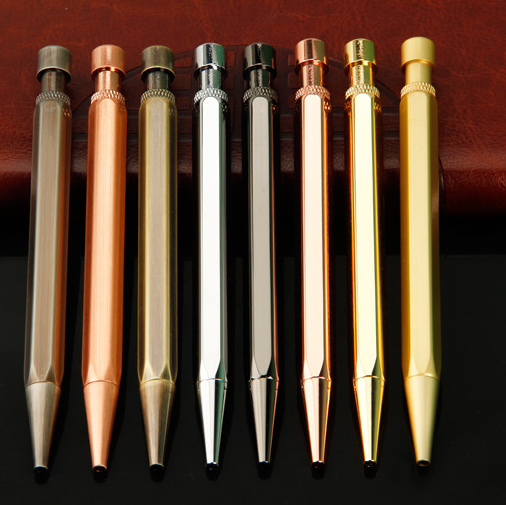 0,5 мм Выдвижная латунная гелевая ручка