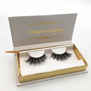 wholesale bushy fashion 25mm 3D lash natural mink eyelash custom lashes packaging