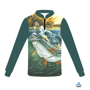 Affordable Wholesale design your own tournament fishing shirt For