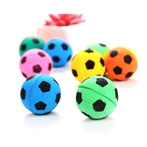 Heyri – balles souples EVA sans danger pour les animaux de compagnie, jouets de <span class=keywords><strong>chaton</strong></span> colorés en forme de Football, jouet interactif à gratter pour chat, Offre Spéciale, bon marché - Product Image 5