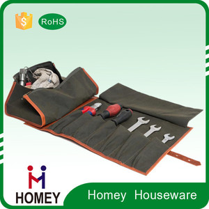 Dongguan fabrica personalizar herramienta para cuero rollo tool bag para bartender cocktail de kit - Product Image 6