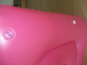 Videur gonflable de glissière d'enfants de couleur rose scellé par PVC d'<span class=keywords><strong>OEMD</strong></span> - Product Image 3