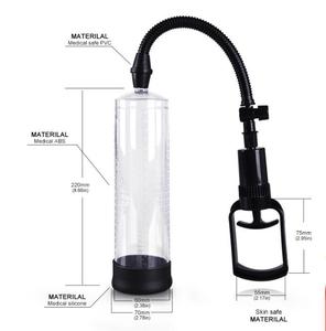 Erkek genişletici ereksiyon seks oyuncakları yetişkin masaj vakum <span class=keywords><strong>Penis</strong></span> pompası büyütme erkekler için - Product Image 2