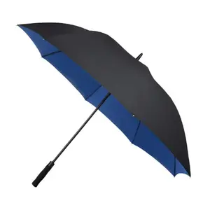 Guarda-chuva de golfe personalizado, guarda-chuva portátil com camada dupla à prova de vento e à prova d'água com impressão de logotipo