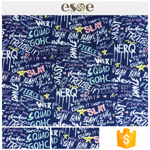 Nice design <span class=keywords><strong>pas</strong></span> <span class=keywords><strong>cher</strong></span> polyester DTY imprimer jersey <span class=keywords><strong>simple</strong></span> tissu - Product Image 1