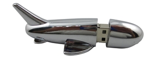 ของที่ระลึกส่งเสริมการขายโลหะเครื่องบินรูป Usb แฟลชไดรฟ์8กิกะไบต์เครื่องบิน Usb ติดที่มีโลโก้ที่กำหนดเอง - Product Image 5