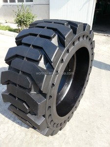 12X16.5 Pneu, bouw Schranklader Massieve Banden 10-16.5 12-16.5 Met 8 Gaten Split Velg Wiel - Product Image 6