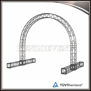उच्च गुणवत्ता 12 इंच एल्यूमीनियम semmi सर्किल आर्क ब्रिज पुलिंदा - Product Image 3