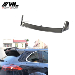 Arrière en Fiber de carbone toit aileron pour porsche che Cayenn e 958 Turbo <span class=keywords><strong>S</strong></span> Sport 4 portes 2015-2017 - Product Image 1