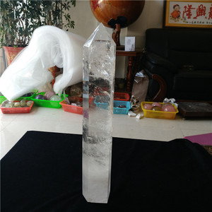 4.6 kg naturale trasparente cristallo di quarzo bacchetta roccia lungo e sottile healing point - Product Image 4