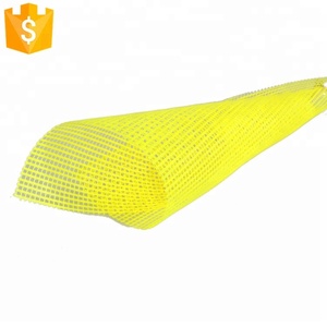 Usine OEM conception PVC maille tissu extérieur PET bâche tissu pvc enduit polyester maille tissu - Product Image 4