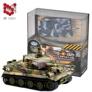 Style chaud 14CH 1:72 l'armée <span class=keywords><strong>tigre</strong></span> télécommande réservoir rc pour enfant - Product Image 1